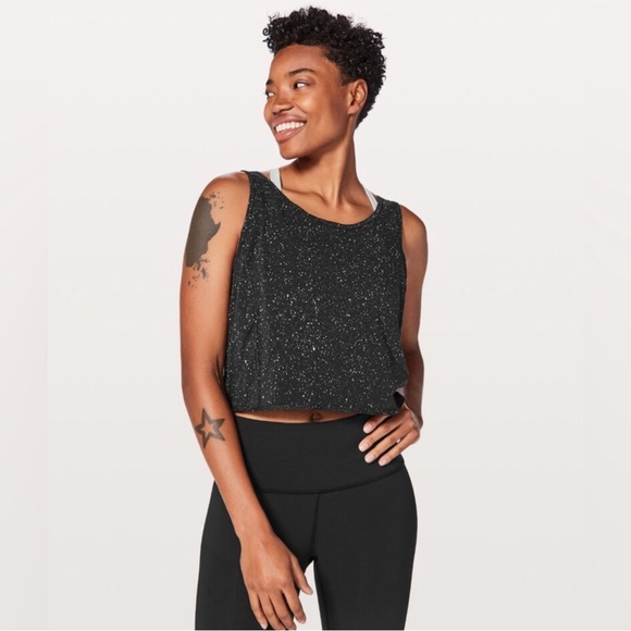 Lululemon It’s a Tie Cropped Tank - Picture 1 of 5